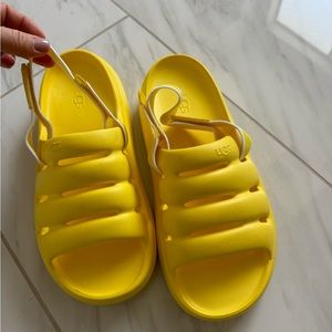UGG® Sport Yeah Sandals women’s Color: yellow size 9